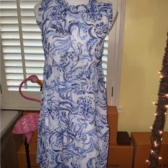 Lilly Pulitzer NWT Jazzy Dress Don't Be Jelly Size XS - Picture 8 of 13